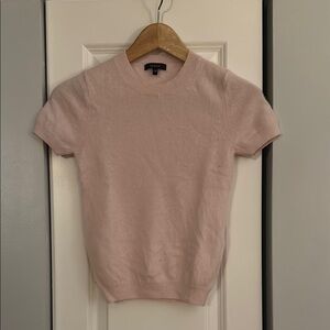 Quince Women's Pink Crew Neck Sweater